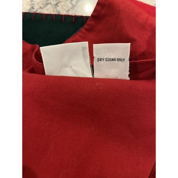 Carolina Colours Wool Blend Vest Womens 2XL Christmas Winter Holiday Scenes Vtg - Picture 9 of 9